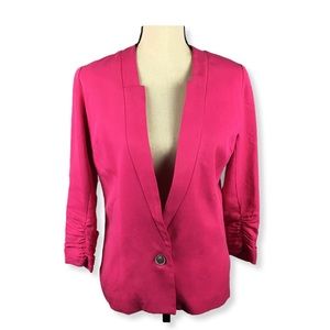 Anthropologie Cartonnier Pink Blazer Size 2